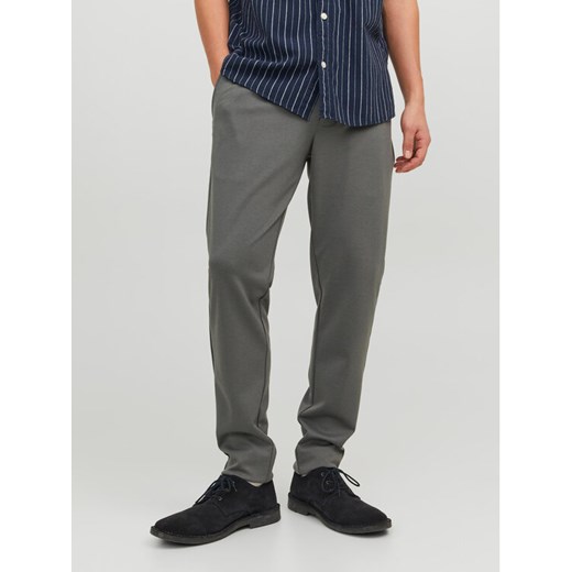 Jack&Jones Chinosy Marco 12173623 Szary Slim Fit ze sklepu MODIVO w kategorii Spodnie męskie - zdjęcie 182747281