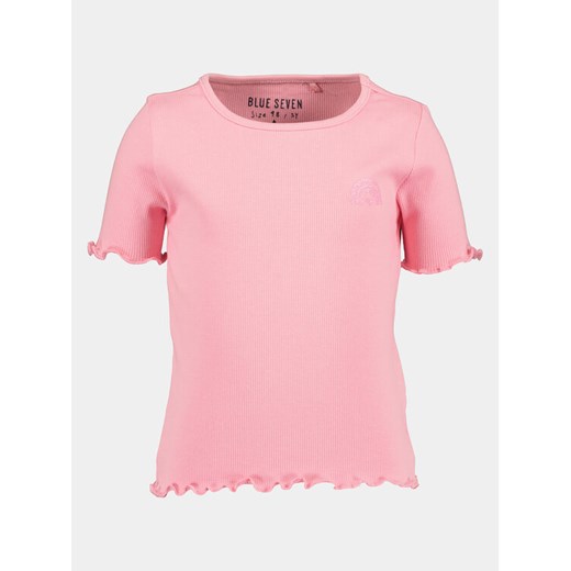 Blue Seven T-Shirt 702322 X Różowy Regular Fit ze sklepu MODIVO w kategorii Bluzki dziewczęce - zdjęcie 182747283