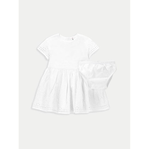 Coccodrillo Sukienka letnia WC4128202GPN Biały Regular Fit ze sklepu MODIVO w kategorii Sukienki niemowlęce - zdjęcie 182747292