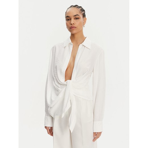 JACQUEMUS Koszula 213SH002-1020 Biały Regular Fit ze sklepu MODIVO w kategorii Koszule damskie - zdjęcie 182747363