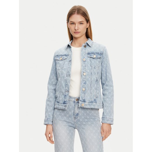 Gaudi Kurtka jeansowa 511BD36002 Niebieski Regular Fit ze sklepu MODIVO w kategorii Kurtki damskie - zdjęcie 182747380