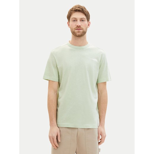 Tom Tailor T-Shirt 1040821 Zielony Regular Fit ze sklepu MODIVO w kategorii T-shirty męskie - zdjęcie 182747472