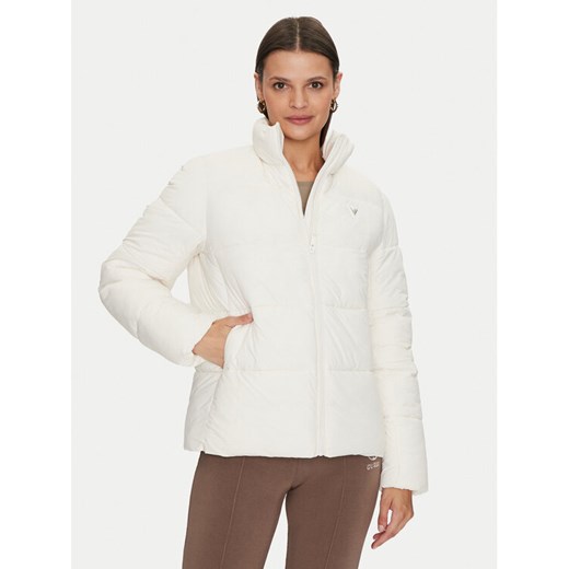 Guess Kurtka puchowa New Claudia V4YL03 WFUD0 Biały Regular Fit ze sklepu MODIVO w kategorii Kurtki damskie - zdjęcie 182747483