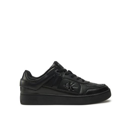 Calvin Klein Jeans Sneakersy Basket Cup Low Laceup Tumbled YM0YM01150 Czarny ze sklepu MODIVO w kategorii Buty sportowe męskie - zdjęcie 182747540