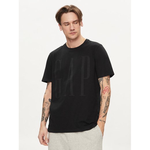 Gap T-Shirt 866774-00 Czarny Regular Fit ze sklepu MODIVO w kategorii T-shirty męskie - zdjęcie 182747554