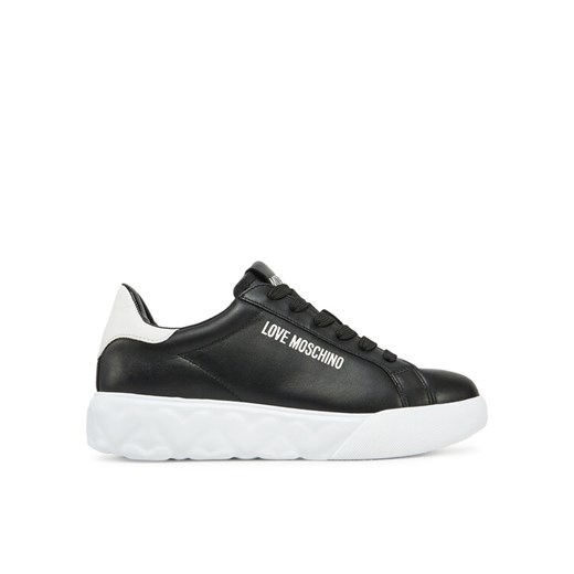LOVE MOSCHINO Sneakersy JA15034G1MIA100A Czarny ze sklepu MODIVO w kategorii Buty sportowe damskie - zdjęcie 182747601