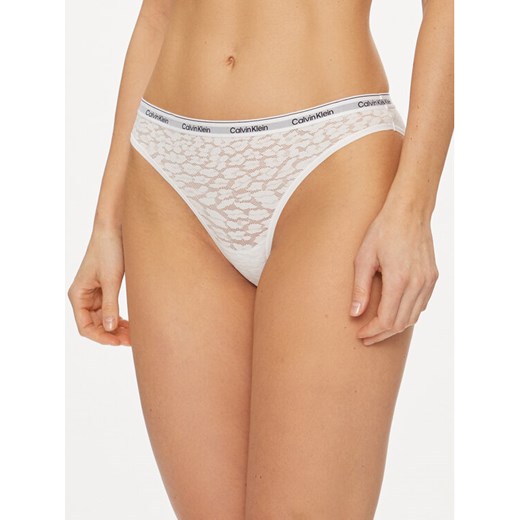 Calvin Klein Underwear Figi klasyczne 000QD5050E Biały ze sklepu MODIVO w kategorii Majtki damskie - zdjęcie 182747640