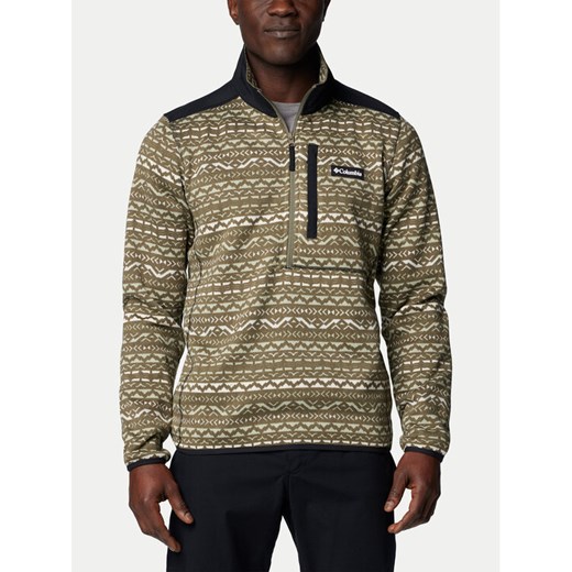 Columbia Polar Sweater Weather™ 2097741 Zielony Active Fit ze sklepu MODIVO w kategorii Bluzy męskie - zdjęcie 182747690