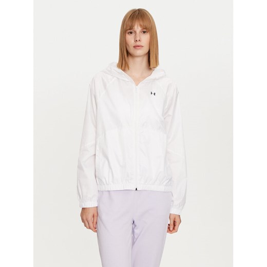 Under Armour Wiatrówka UA Rival Sport 1382698 Biały Regular Fit ze sklepu MODIVO w kategorii Kurtki damskie - zdjęcie 182747713