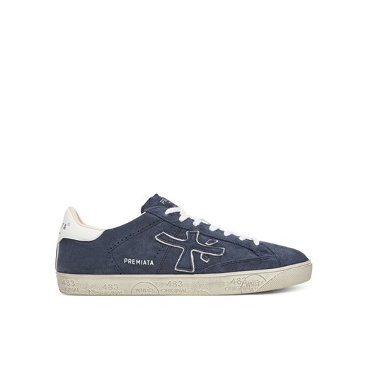 Premiata Sneakersy Steven Var 6643 Granatowy ze sklepu MODIVO w kategorii Buty sportowe męskie - zdjęcie 182747722