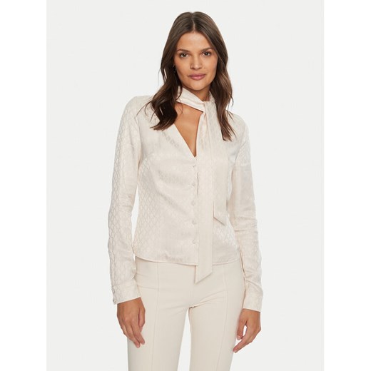 Guess Kardigan 4BGH05 7169A Beżowy Regular Fit ze sklepu MODIVO w kategorii Swetry damskie - zdjęcie 182747724
