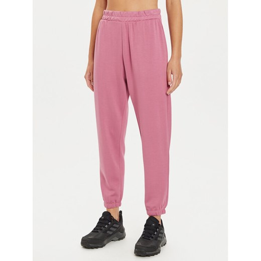 4F Spodnie dresowe 4FWAW24TTROF0840 Różowy Loose Fit ze sklepu MODIVO w kategorii Spodnie damskie - zdjęcie 182747730