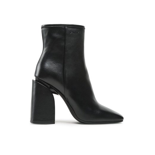 PINKO Botki Tea Tronchetto PE 23 BLKS1 100664 A0N9 Czarny ze sklepu MODIVO w kategorii Botki - zdjęcie 182747740