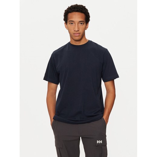 Helly Hansen T-Shirt Crew 33995 Granatowy Regular Fit ze sklepu MODIVO w kategorii T-shirty męskie - zdjęcie 182747771