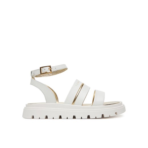 Tommy Hilfiger Sandały Sandal T4A2-33798-0371 S Biały ze sklepu MODIVO w kategorii Sandały dziecięce - zdjęcie 182747831