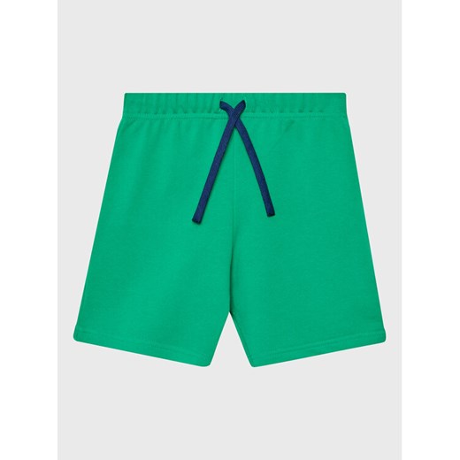 United Colors Of Benetton Szorty sportowe 3J70G900P Zielony Regular Fit ze sklepu MODIVO w kategorii Spodenki niemowlęce - zdjęcie 182747850
