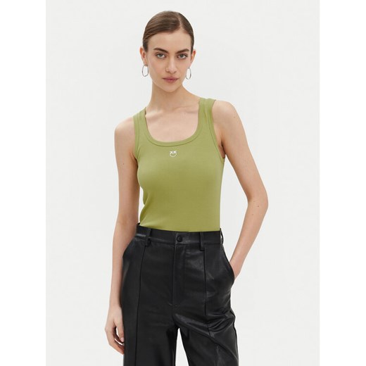 PINKO Top Calcolatore 100807 Zielony Regular Fit ze sklepu MODIVO w kategorii Bluzki damskie - zdjęcie 182747852