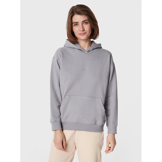 New Balance Bluza Athletics Nature WT23554 Szary Oversize ze sklepu MODIVO w kategorii Bluzy damskie - zdjęcie 182747861