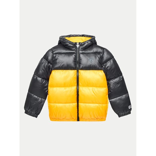 Guess Kurtka puchowa L4YL06 WEGY0 Kolorowy Regular Fit ze sklepu MODIVO w kategorii Kurtki dziewczęce - zdjęcie 182747912