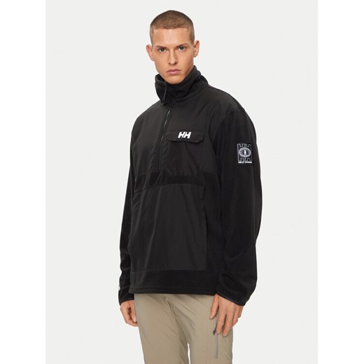 Helly Hansen Polar Play 1/2 Zip Fleece 54086 Czarny Regular Fit ze sklepu MODIVO w kategorii Bluzy męskie - zdjęcie 182748014
