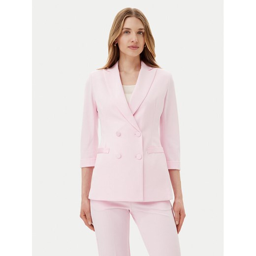 Imperial Marynarka JU25JAW Różowy Slim Fit ze sklepu MODIVO w kategorii Marynarki damskie - zdjęcie 182748033