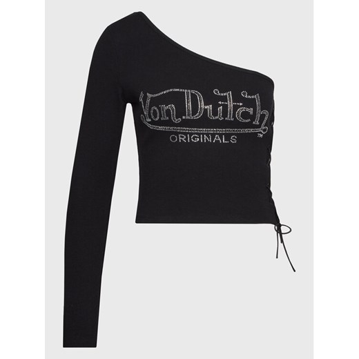 Von Dutch Bluzka Avery 6224026 Czarny Regular Fit ze sklepu MODIVO w kategorii Bluzki damskie - zdjęcie 182748040