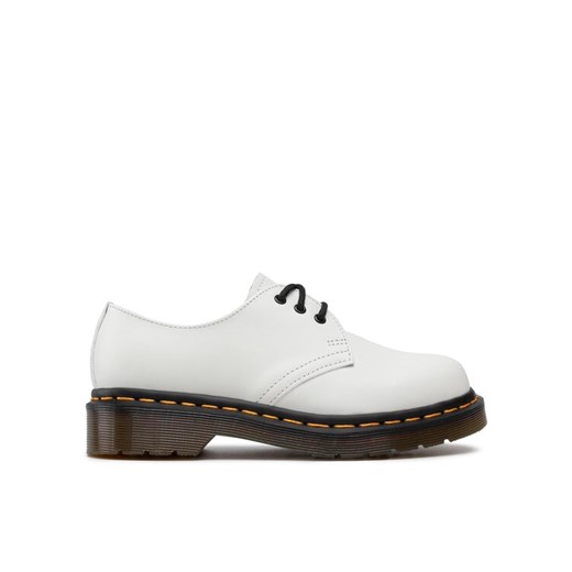 Dr. Martens Glany 1461 Smooth 26226100 Biały ze sklepu MODIVO w kategorii Półbuty damskie - zdjęcie 182748072