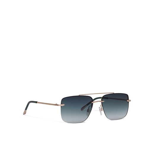 Trussardi Okulary przeciwsłoneczne TSM3025 Zielony ze sklepu MODIVO w kategorii Okulary przeciwsłoneczne męskie - zdjęcie 182748222
