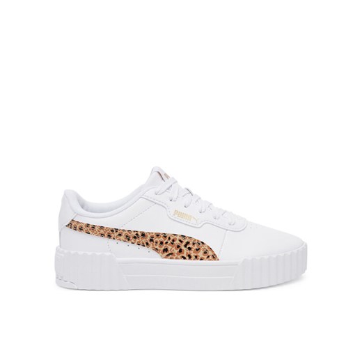 Puma Sneakersy Carina 3.0 Animal Jr 402268 02 Biały ze sklepu MODIVO w kategorii Buty sportowe dziecięce - zdjęcie 182748270
