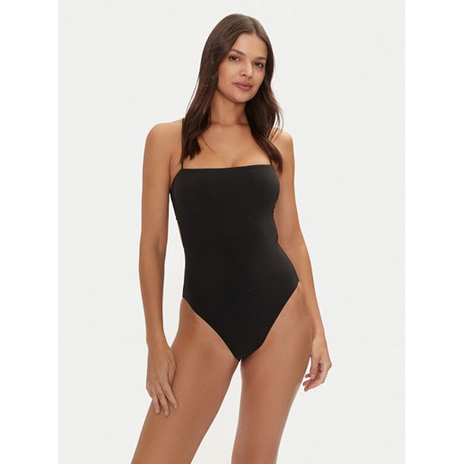 Calvin Klein Swimwear Strój kąpielowy KW0KW02741 Czarny ze sklepu MODIVO w kategorii Stroje kąpielowe - zdjęcie 182748301