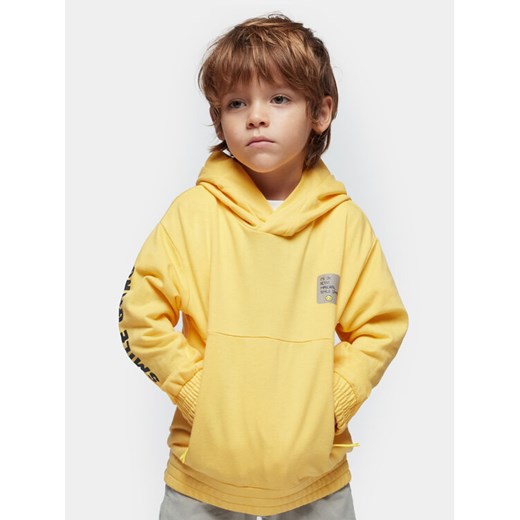 Mayoral Bluza 3483 Żółty Regular Fit ze sklepu MODIVO w kategorii Bluzy chłopięce - zdjęcie 182748412