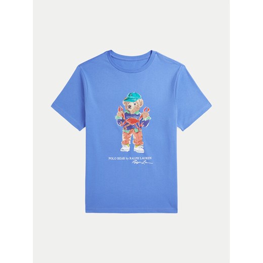 Polo Ralph Lauren T-Shirt 323973136001 Niebieski Regular Fit ze sklepu MODIVO w kategorii T-shirty chłopięce - zdjęcie 182748473