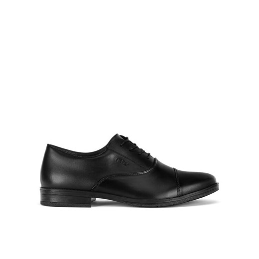 Rieker Półbuty 10317-00 Czarny ze sklepu MODIVO w kategorii Buty eleganckie męskie - zdjęcie 182748533