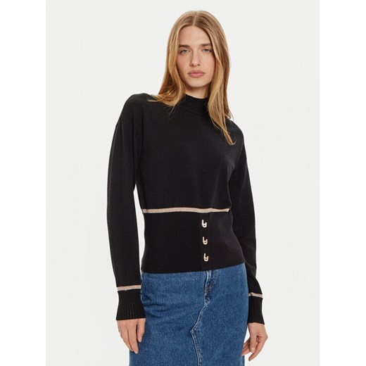 Liu Jo Sweter TF4165 MS75L Czarny Regular Fit Liu Jo XL MODIVO