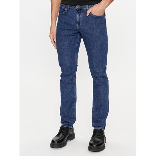 Calvin Klein Jeansy K10K110708 Niebieski Slim Fit ze sklepu MODIVO w kategorii Jeansy męskie - zdjęcie 182748601