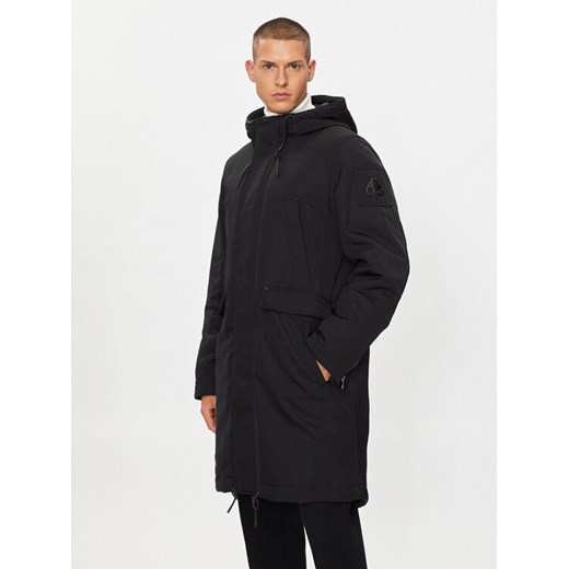 Moose Knuckles Parka Garson M33MP244 Czarny Regular Fit ze sklepu MODIVO w kategorii Parki męskie - zdjęcie 182748602