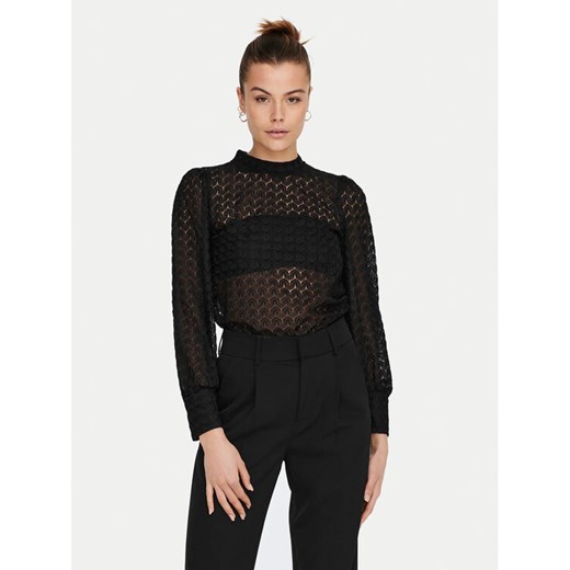 JDY Bluzka Avery 15268408 Czarny Regular Fit ze sklepu MODIVO w kategorii Bluzki damskie - zdjęcie 182748622