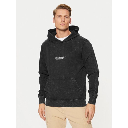 Jack&Jones Bluza Vesterbro 12267037 Czarny Relaxed Fit ze sklepu MODIVO w kategorii Bluzy męskie - zdjęcie 182748770