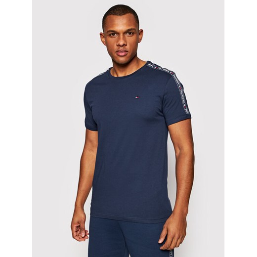 Tommy Hilfiger T-Shirt UM0UM00562 Granatowy Regular Fit Tommy Hilfiger S MODIVO