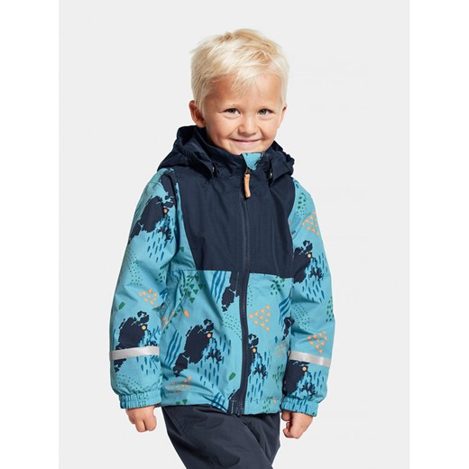 Didriksons Kurtka przeciwdeszczowa Stormhatt 504737 Niebieski Regular Fit ze sklepu MODIVO w kategorii Kurtki chłopięce - zdjęcie 182748832