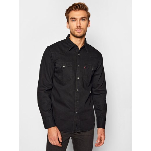 Levi's® Koszula Barstow Western Standard 85744-0002 Czarny Standard Fit ze sklepu MODIVO w kategorii Koszule męskie - zdjęcie 182748854
