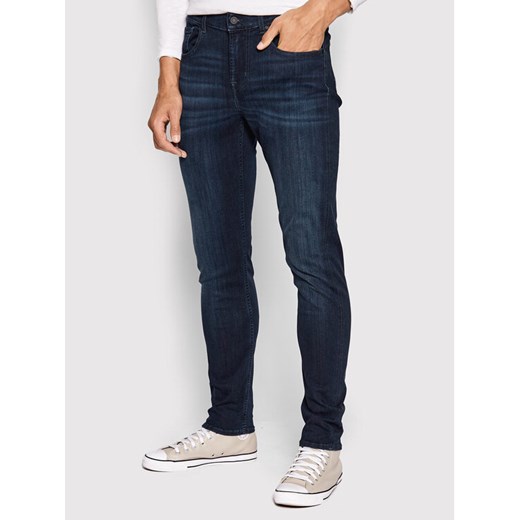 7 For All Mankind Jeansy Luxe Performance Plus JSMXA230IP Granatowy Slim Fit ze sklepu MODIVO w kategorii Jeansy męskie - zdjęcie 182748862
