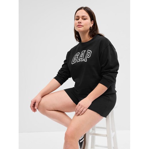 Gap Bluza 554936-10 Czarny Regular Fit ze sklepu MODIVO w kategorii Bluzy damskie - zdjęcie 182749022