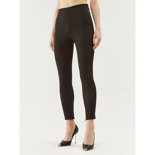 Rinascimento Spodnie materiałowe CFC0116017003 Czarny Slim Fit ze sklepu MODIVO w kategorii Spodnie damskie - zdjęcie 182749054