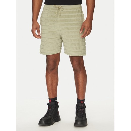 HUGO Szorty sportowe Dutowel 50535289 Zielony Relaxed Fit ze sklepu MODIVO w kategorii Spodenki męskie - zdjęcie 182749064