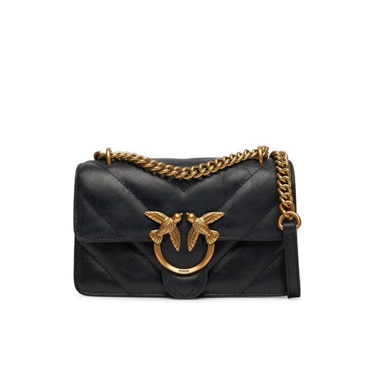 PINKO Torebka Love One Mini Dc 100074 A1UR Czarny ze sklepu MODIVO w kategorii Kopertówki - zdjęcie 182749123