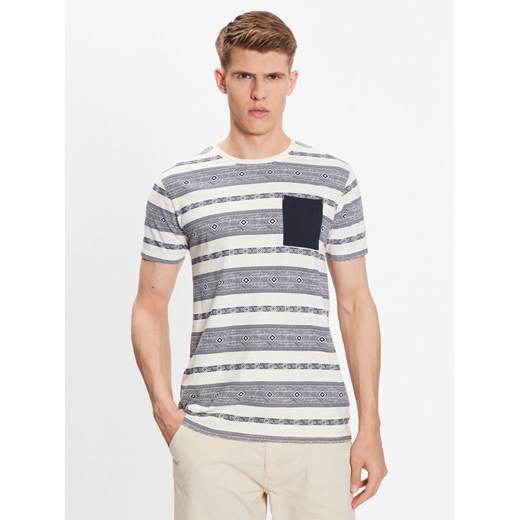 INDICODE T-Shirt Raffa 40-925 Granatowy Regular Fit ze sklepu MODIVO w kategorii T-shirty męskie - zdjęcie 182749131