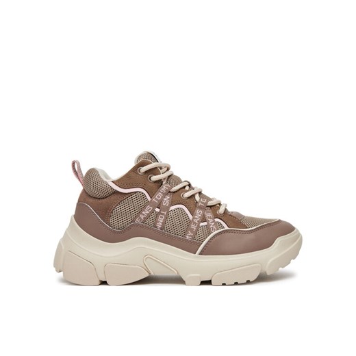 Tommy Jeans Sneakersy EN0EN02619 Brązowy ze sklepu MODIVO w kategorii Buty sportowe damskie - zdjęcie 182749231