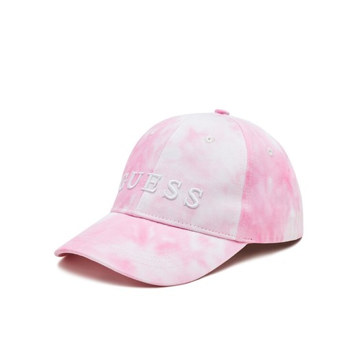 Guess Czapka z daszkiem H4GZ02 WO08O Różowy ze sklepu MODIVO w kategorii Czapki dziecięce - zdjęcie 182749253