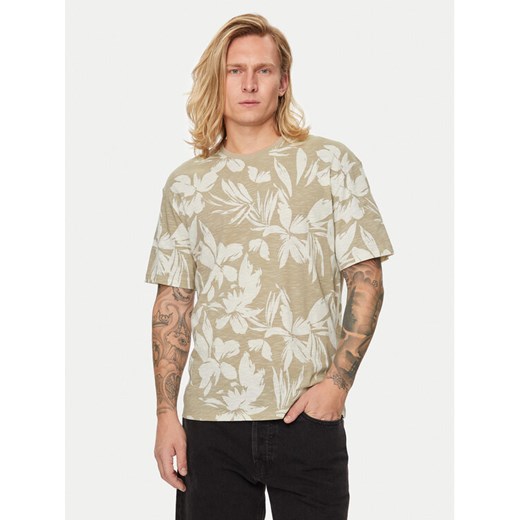Jack&Jones T-Shirt Jjejeff 12249329 Beżowy Relaxed Fit XL MODIVO